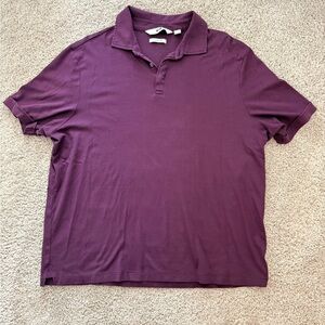 Joseph Abboud Purple Polo Shirt
